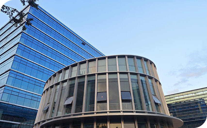 Commercial building window project